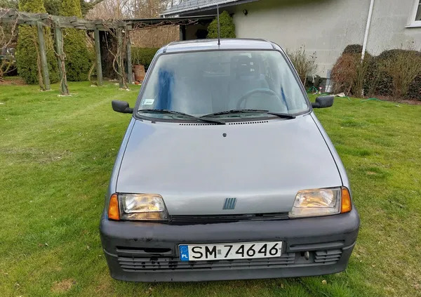 śląskie Fiat Cinquecento cena 2200 przebieg: 72400, rok produkcji 1996 z Tolkmicko